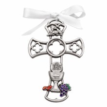 FIRST COMMUNION PEWTER CROSS