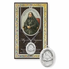 MOTHER CABRINI MEDAL AND FOLDER