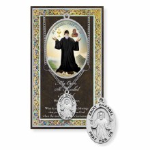 ST CHARBEL MEDAL AND FOLDER