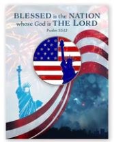 PIN BLESSED IS THE NATION