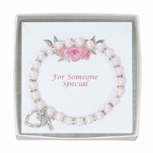 PINK PEARL CRY HEART STRETCH