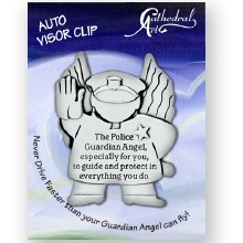 POLICE GUARDIAN ANGEL VISOR CLIP