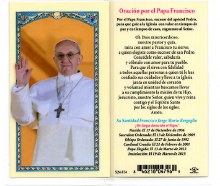 ORACION POR EL PAPA FRANCISCO