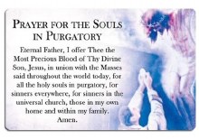 PRAYER FOR THE SOULS IN PURGATORY