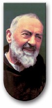 PRAYER TO SAINT PADRE PIO MAGNETIC BOOKMARK