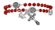 HOLY SPIRIT TWIST ROSARY BRACELET