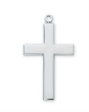 RF CROSS WITH 24" STAINLESS STEEL CHAIN