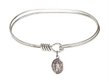 RH 7INCH OVAL DIVINE MERCY BANGLE