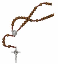 ST BENEDICT ROSARY NECKLACE