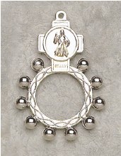 DIVINE MERCY ROSARY RING