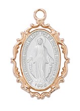 ROSE GOLD MIRACULOUS MEDAL