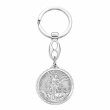 ST MICHAEL/ST CHRISTOPHER KEY CHAIN