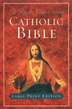 RSV CATHOLIC BIBLE, LARGE PRINT EDITION