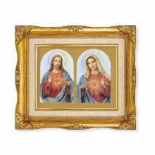 THE SACRED HEARTS FRAMED ART