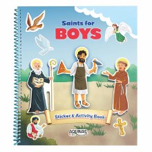 SAINTS FOR BOYS STICKER BOOK