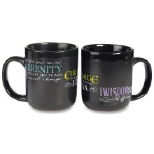 SERENITY BLACK MUG