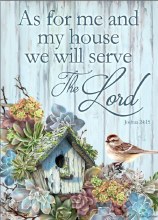 SERVE THE LORD CANVAS