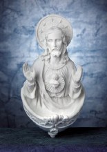 SACRED HEART OF JESUS HOLY WATER FONT