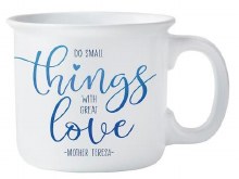 DO SMALL THINGS WITH GREAT LOVE MUG