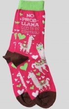 SOCKS LLAMA GOD IS IN CONTROL