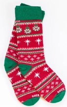 NORTH STAR CHRISTMAS ADULT SOCKS