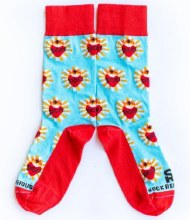 SACRED HEART ADULT SOCKS