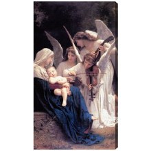 SONG OF ANGELS CANVAS GALLERY WRAPPED PRINT