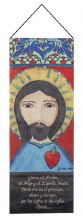 SPAN SACRED HEART WALL HANGING