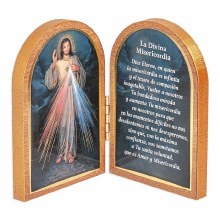 SPANISH DIVINE MERCY DIPTYCH