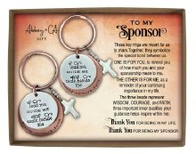 SPONSOR/ ME CONFIRMATION KEY RING