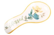 SPOON REST BLESSED YELLOW