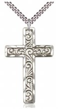 SS 1.75 KNURLED CROSS