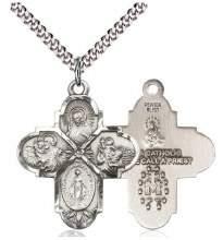 SS 4-WAY MEDAL SN 24" LARGE
