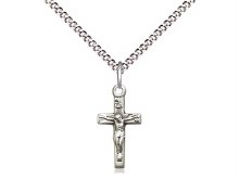 SS .75'' SM CRUCIFIX 13''