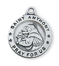 SS ST ANTHONY 18" CHAIN
