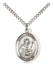 SS BENEDICT OVL MEDAL 20"