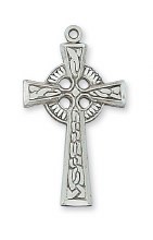 SS CELTIC CROSS 18" CHAIN