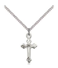 SS CROSS ENGRAVED SMALL STAR