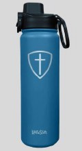 CROSS SHEILD BLUE WATER BOTTLE