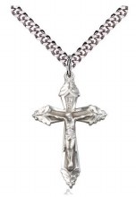 SS CRUCIFIX 18 INCH CHAIN