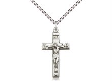 SS CRUCIFIX ENGRAVED LRH 18''