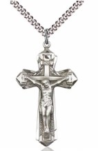 SS CRUCIFIX SN 24" CHAIN