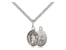 SS DIVINE MERCY OVAL MEDAL TINY