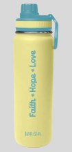 FAITH HOPE LOVE WATER BOTTLE