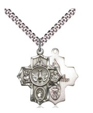SS FIVE WAY MEDAL HVY CRB SPRG