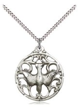 SS HOLY SPIRIT CIRCLE MEDAL 18