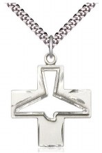 SS HOLY SPIRIT CUTOUT MEDAL 24