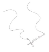 STERLING SILVER JESUS PENDANT