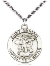 SS MICHAEL/GA MEDAL 24"