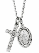 SS MIRAC W/ SMALL CRUCIFIX